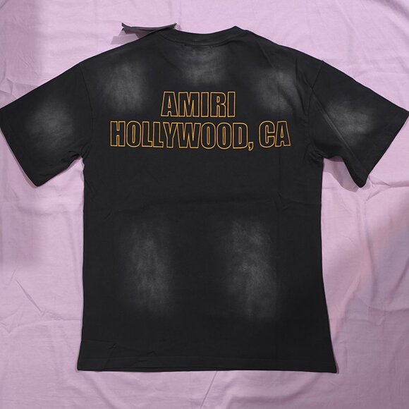 Amiri Retro Eagle Pattern Loose-Fitting T-Shirt - Picture 5 of 6